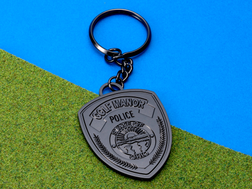 Die Struck Keychains