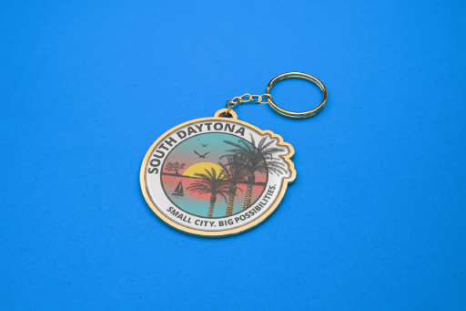 Offset Printed Keychains