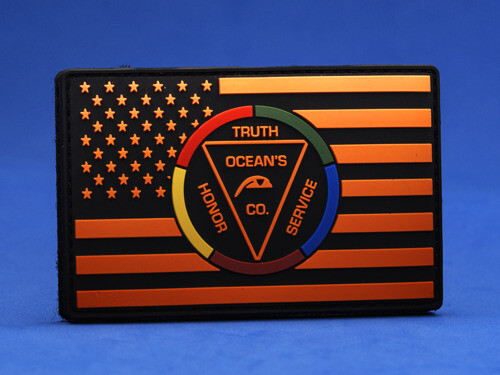 Outdoor brand PVC patch