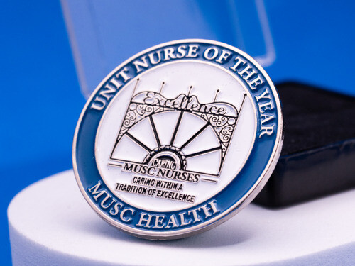 Nurse of the Year award lapel pin