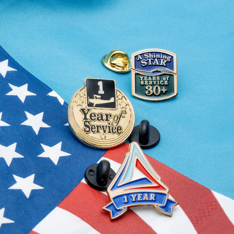Years of Service Pins