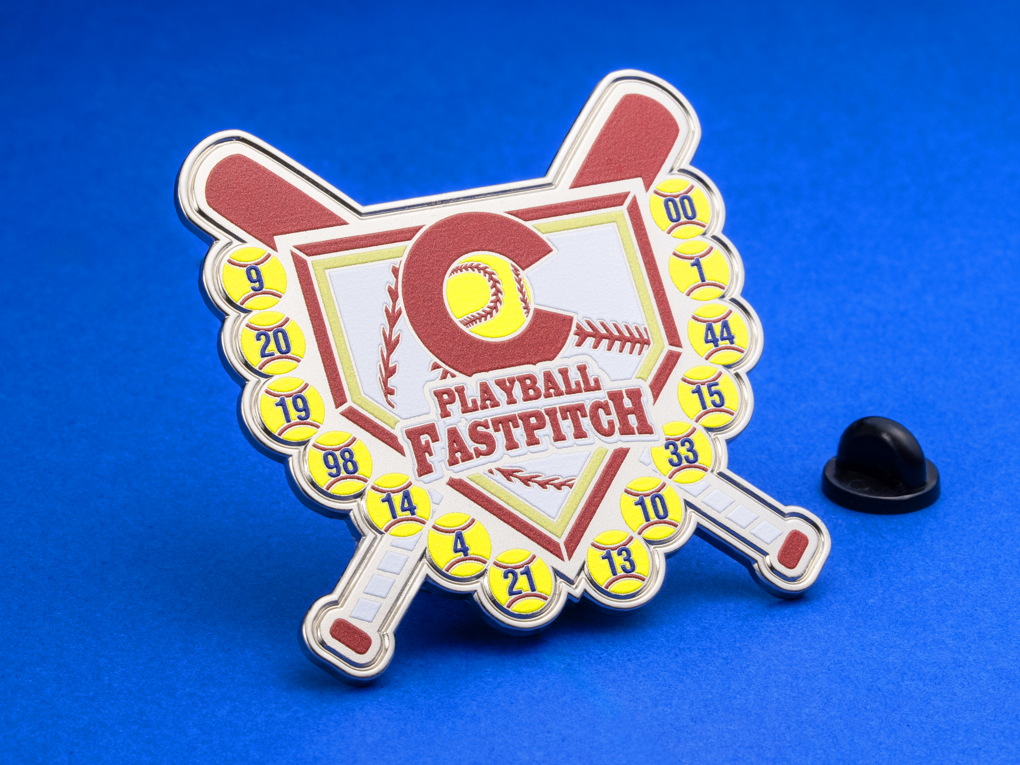 🇺🇸 USA Rush Softball Trading Pins