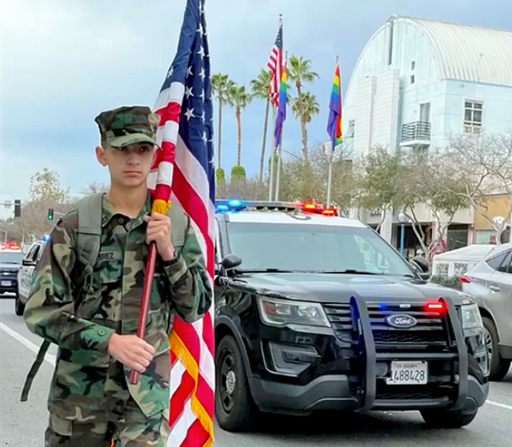 13-Year Old Jordan Ramirez Walks Miles to Thank Police and Firefighters for Their Service